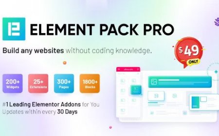 Element Pack v7.13.3 – Addon for Elementor Page Builder WordPress Plugin (Nulled)